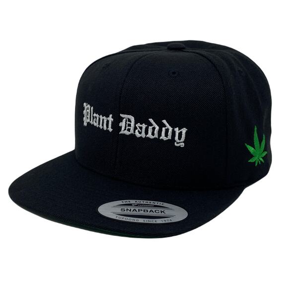 Plant Daddy Weed Mari Jane Bud 420 Snapback Hat - Picture 3 of 9